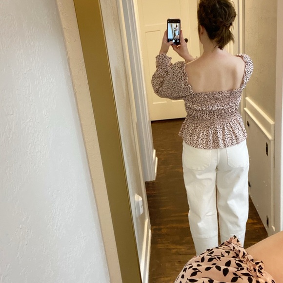 Who What Wear, Smocked, Peplum Top! - Picture 3 of 6